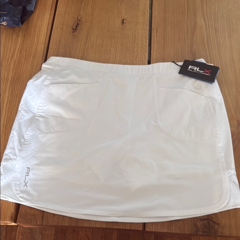Ralph Lauren RLX White Sports Skirt